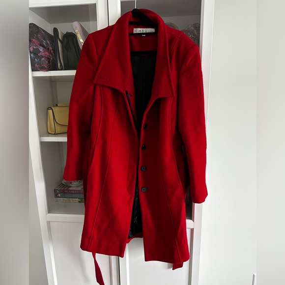 ‼️SOLD‼️Deep Red Winter Jacket - Picture 4 of 7
